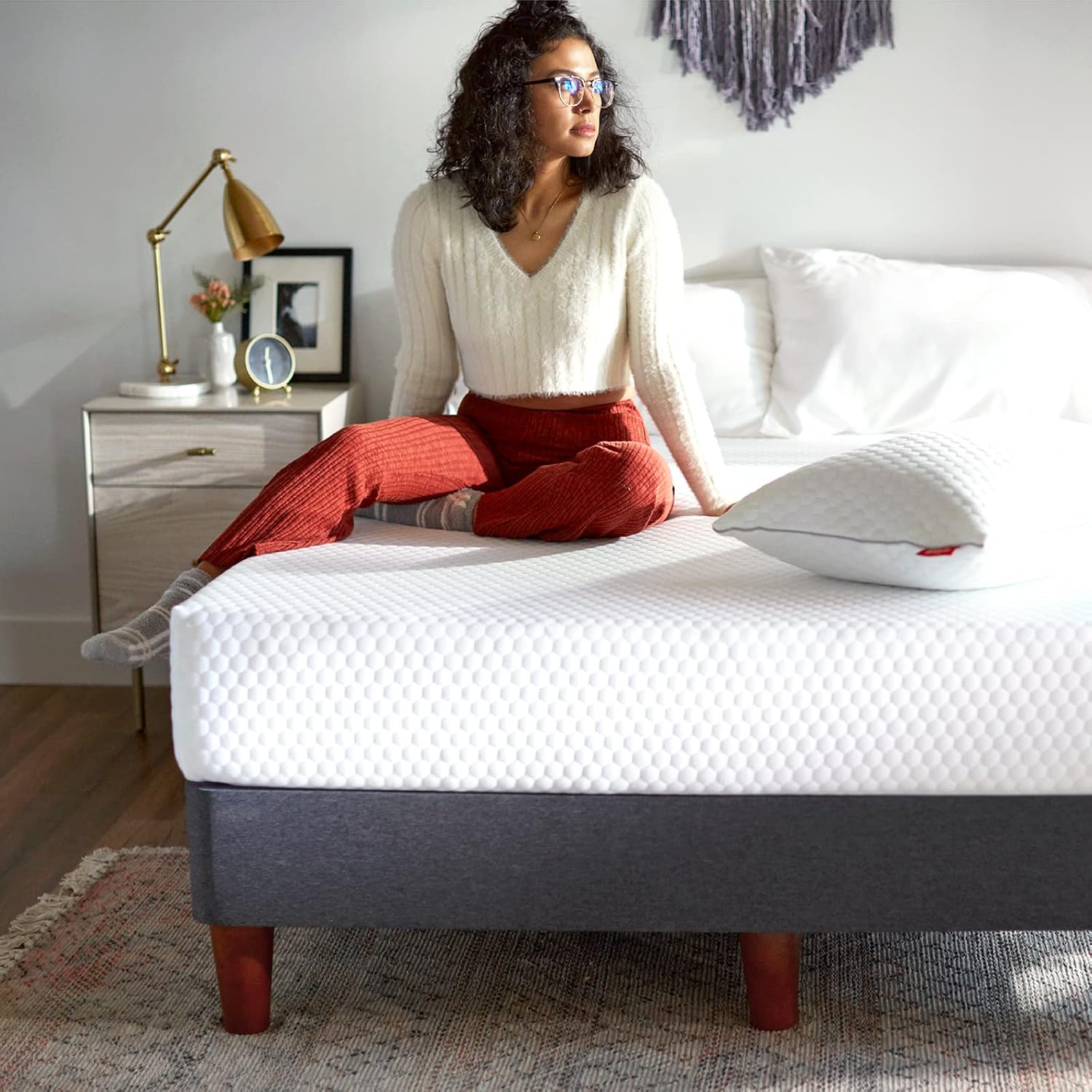 Layla The Essential Mattress 9 in | CertiPUR-US Certified Memory Foam | Get Improved Airflow with a Luxurious Feel | Fits All Sleeper Types | 10 Year Limited Warranty (King)