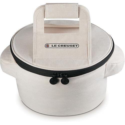 Le Creuset Round Dutch Oven Tote Bag, 15 in., Ecru