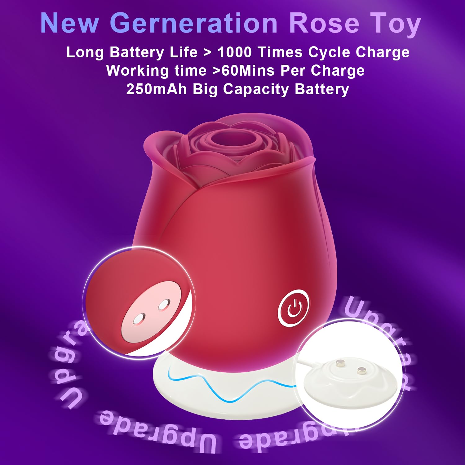 amazon rose adult toy Amazon.com: Rose Vibrators Toy | Sexual Pleasure Tools for Women | Quiet  and Powerful Rose Sex Toy | Rose Toy Waterproof Adult Toys