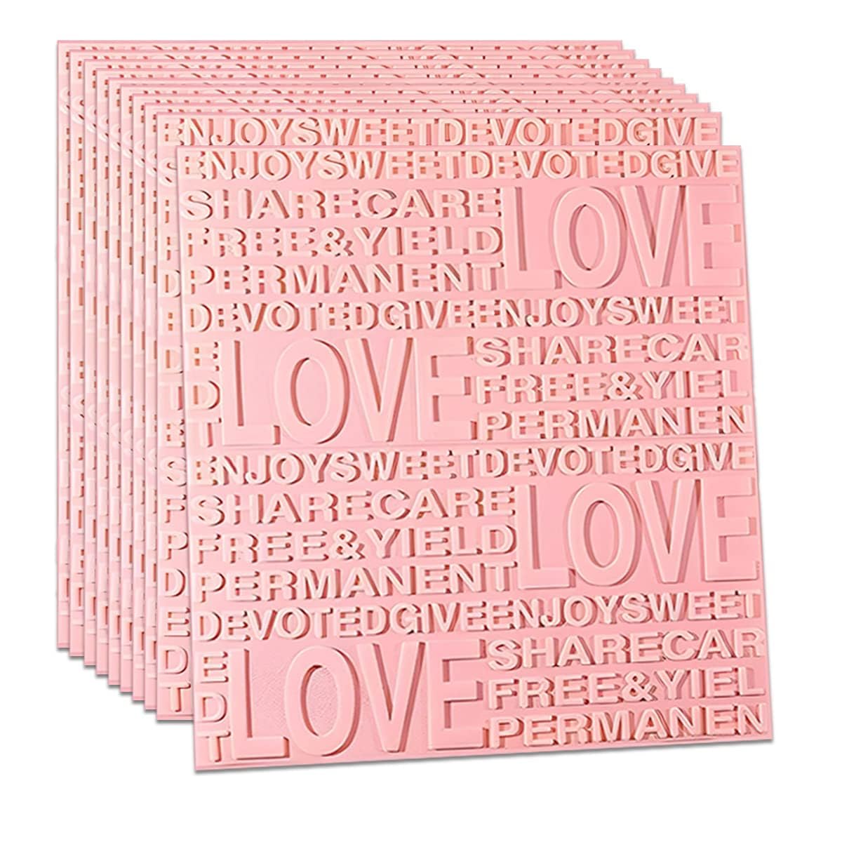 TLISMI 5 Pcs PE Foam 3D English Letter Styled Trendy Wall Stickers DIY Self Adhesive 3D Brick Design Wall Panels Peel and Stick Wallpaper Waterproof Anti fouling Wall Tiles for Home Décor(77x70cm) (B0BSNR7H15) Amazon Price History, Amazon Price Tracker