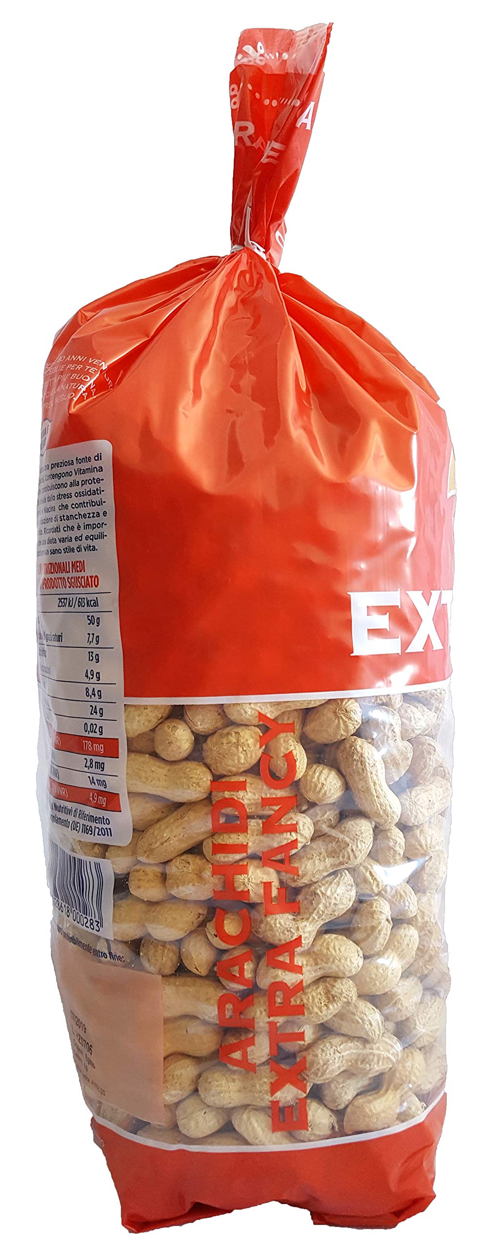 ARACHIDI EXTRA FANCY | Il Turco | 4 Kg | Tostate in Guscio