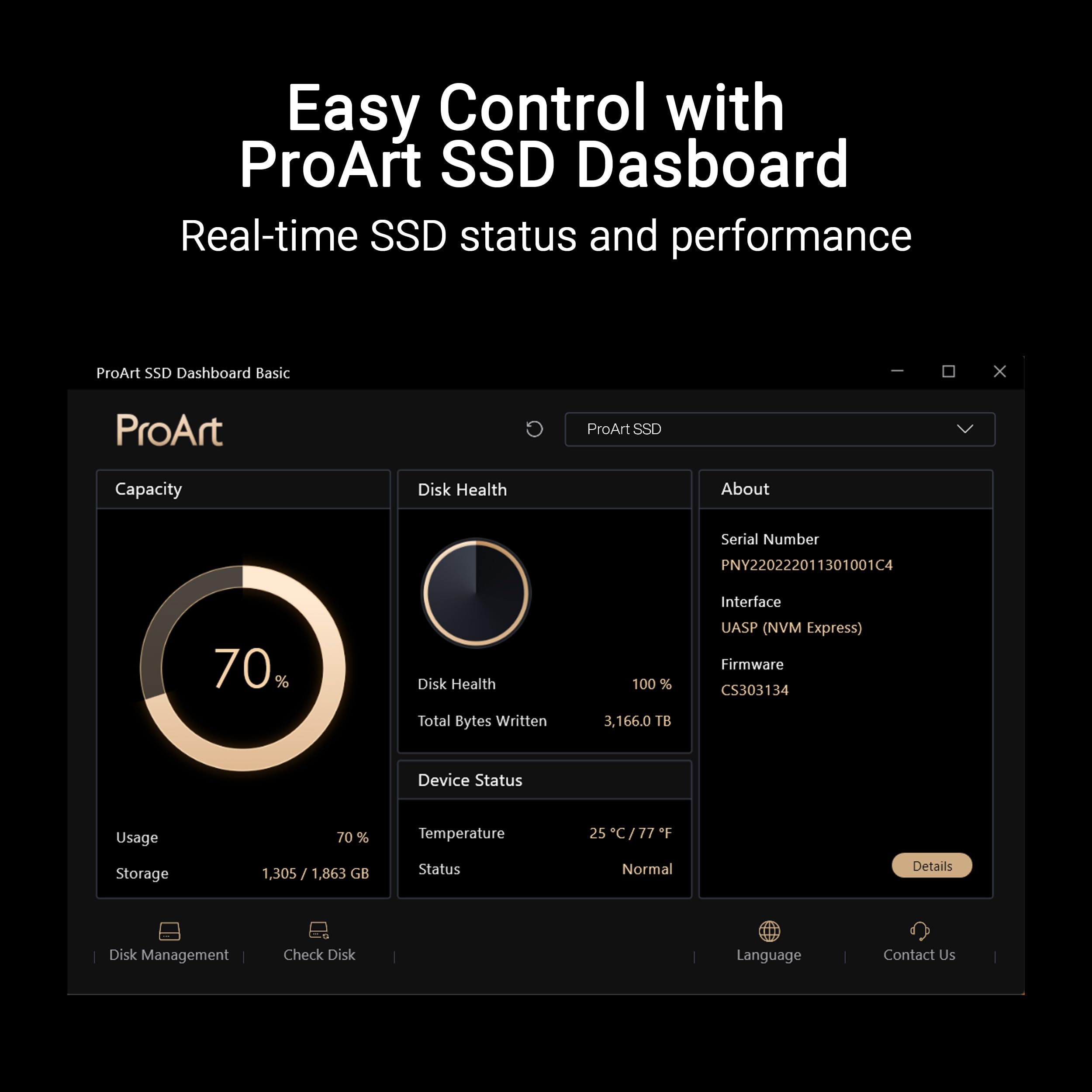 ASUS ProArt PA40SU - Carcasa de estado sólido USB 4 40 Gb/s, USB-C, instalación sin herramientas, soporte SSD NVMe, refrigeración inteligente, ultrafina, compatible con Windows 11 y macOS