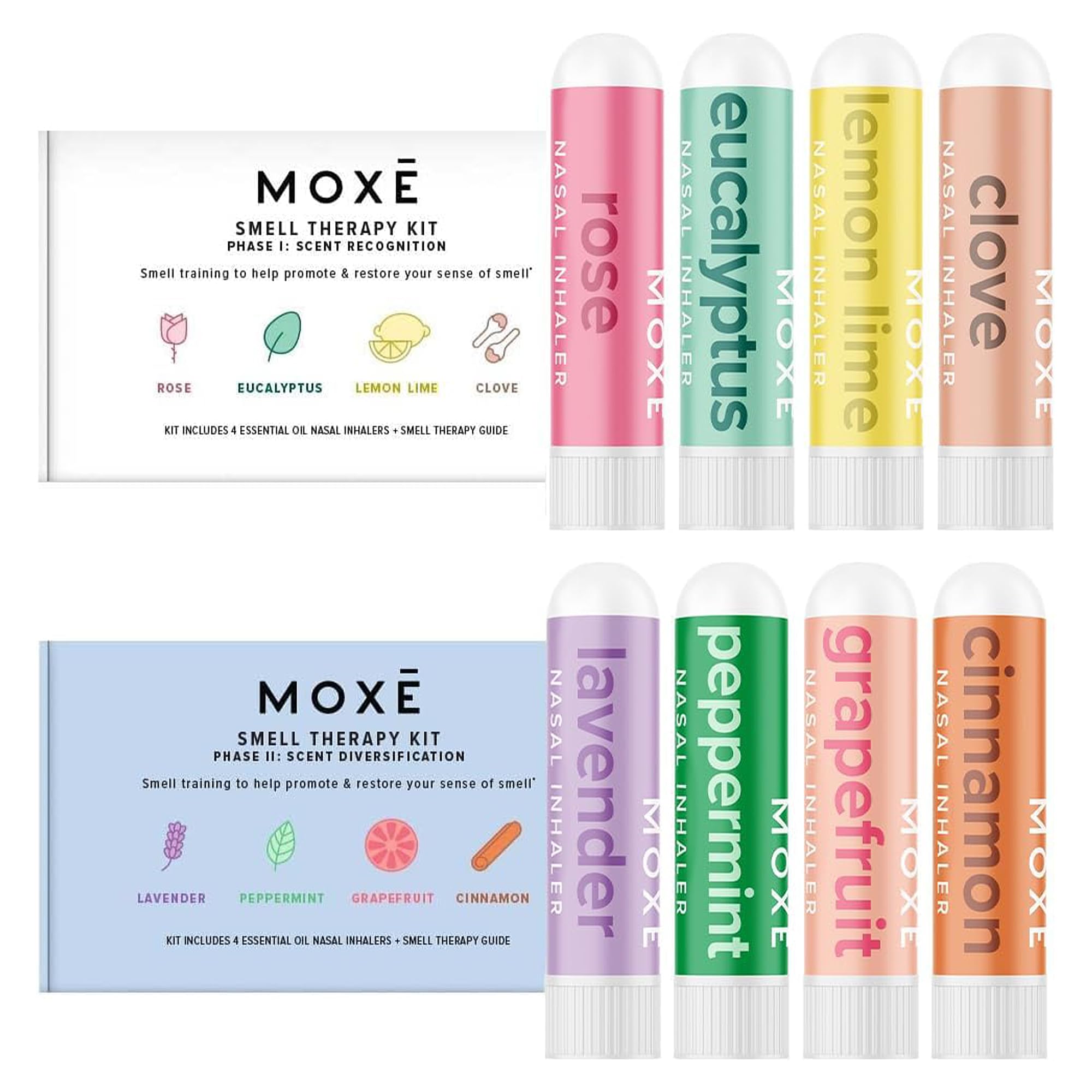 Amazon.com: MOXĒ Smell Training Kit, Made in USA, 8 Essential Oils