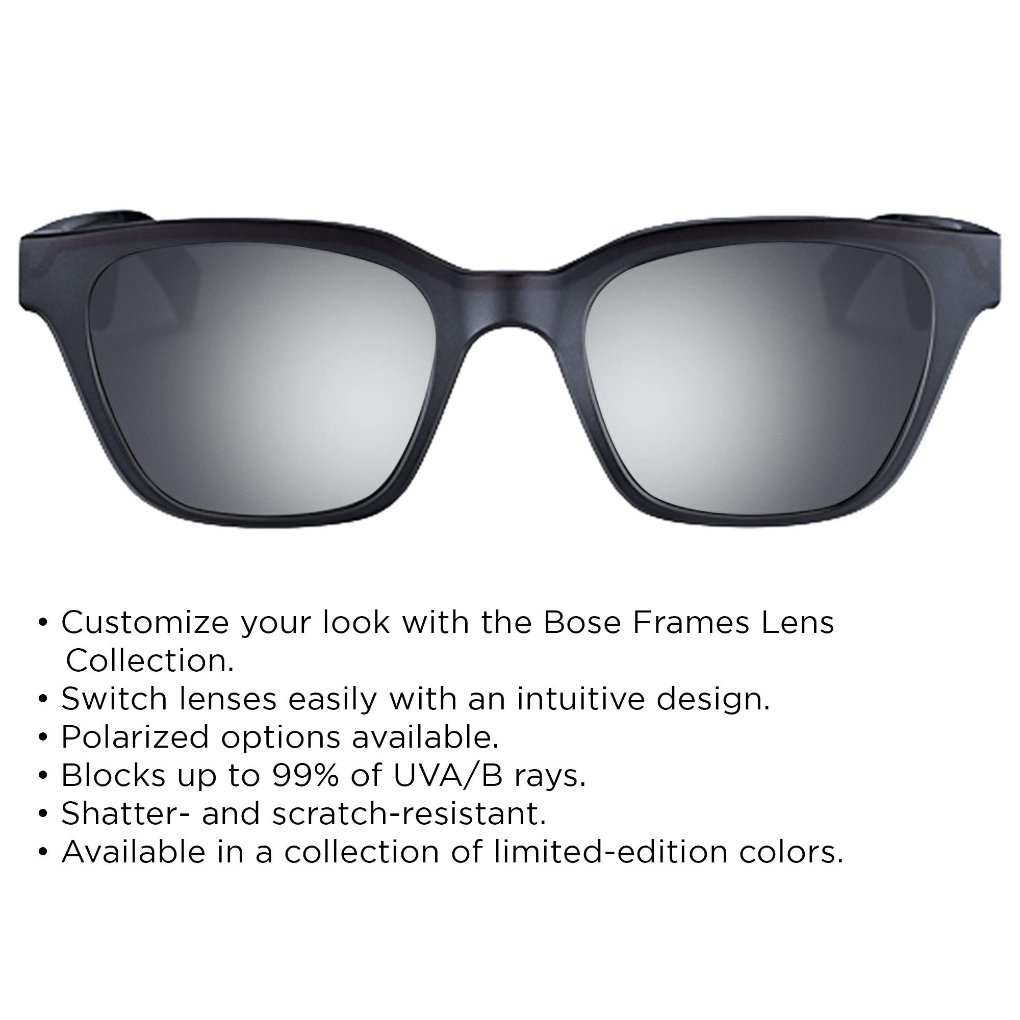 Bose Tenor Polarized Replacement Sunglass Lenses Unisex Square  Polycarbonate Mirrored Polarized sunglasses