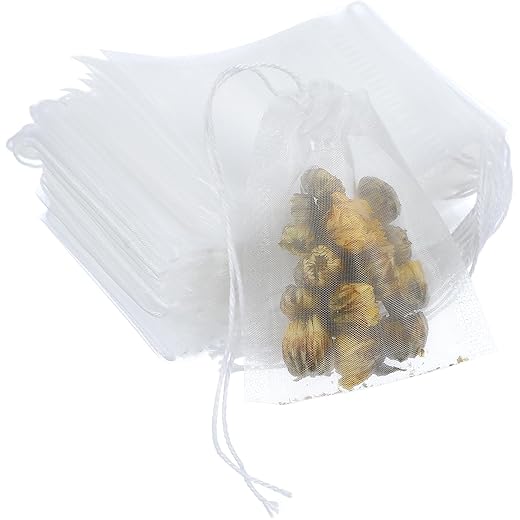 Ymapinc 100 Pcs Tea Bags for Loose Leaf Tea Disposable Empty