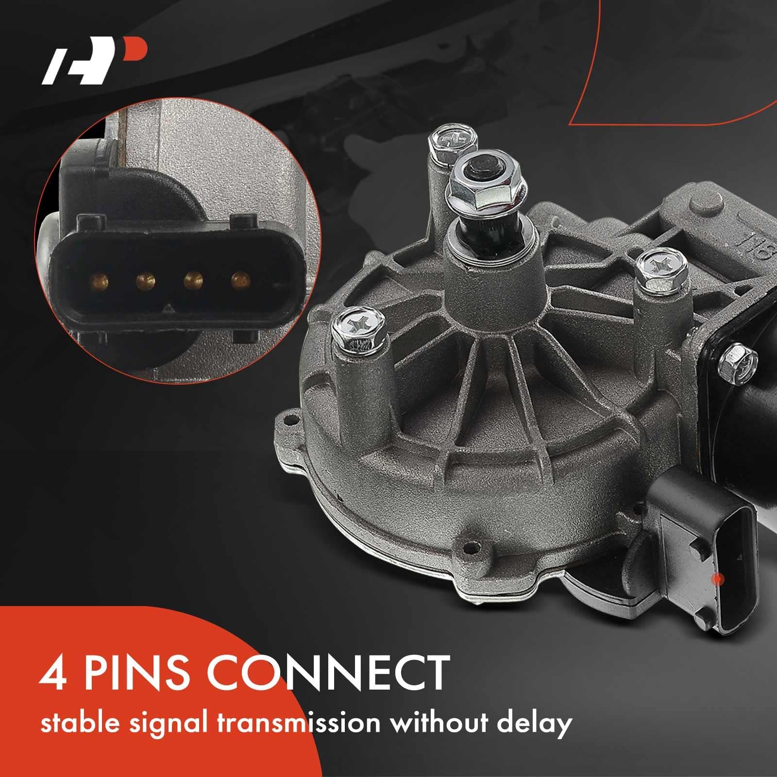 Ignitionco Windshield Wiper Motor For BMW E39 525i 530i 540i & Land Rover Range Rover 99-12