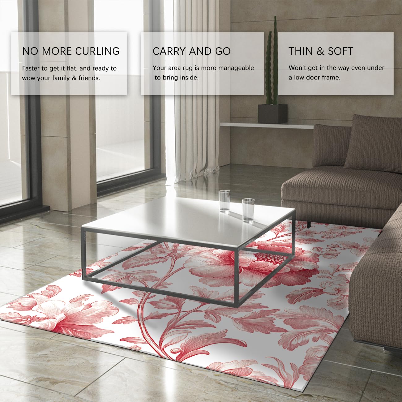 Dywaniki w tradycyjnym chińskim stylu do salonu sypialni można prać w pralce 180 x 240 cm dywan klasyczna piwonia kwiatowy dywan podłogowy do akademików wystrój domu niskie runo