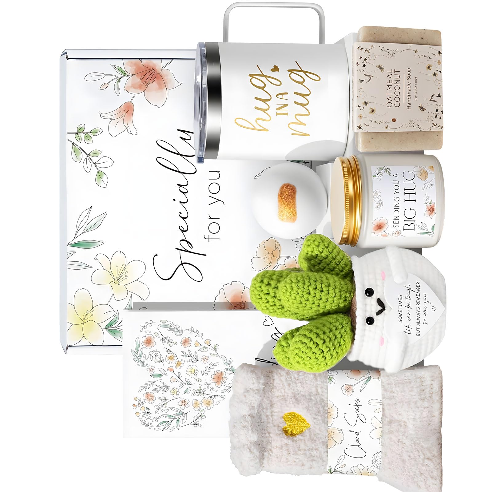 Kalttoy Heartwarming Care Set for Flannel Blanket Wall Uplifting Gift Collections Comfortable Gift Set