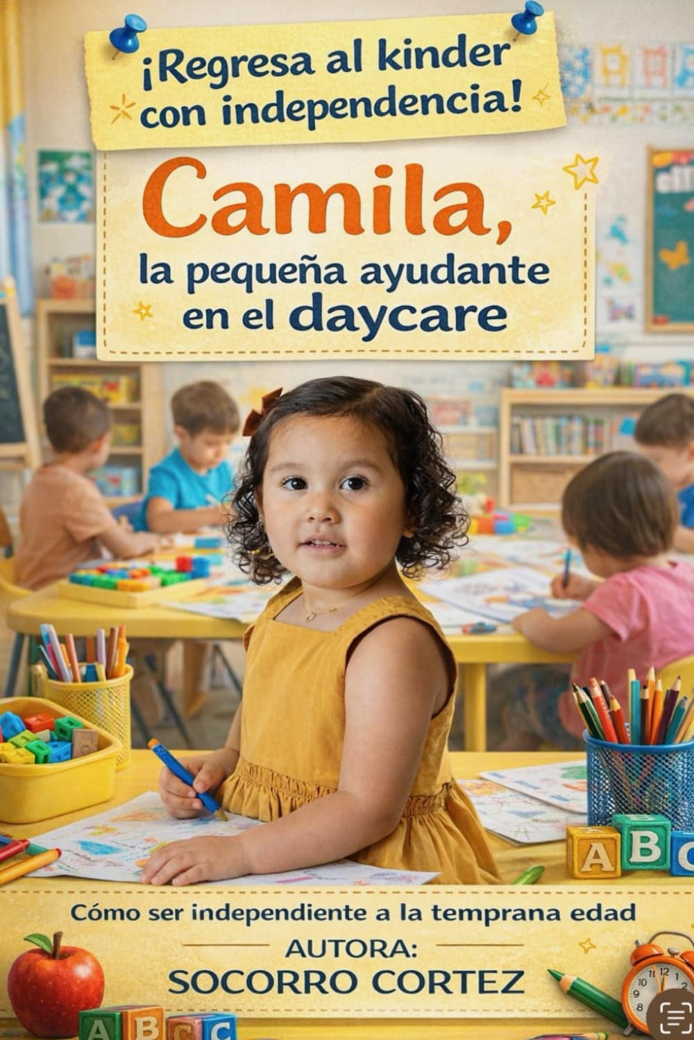 Camila, la pequeña ayudante en el daycare: Como ser independiente a la temprana edad