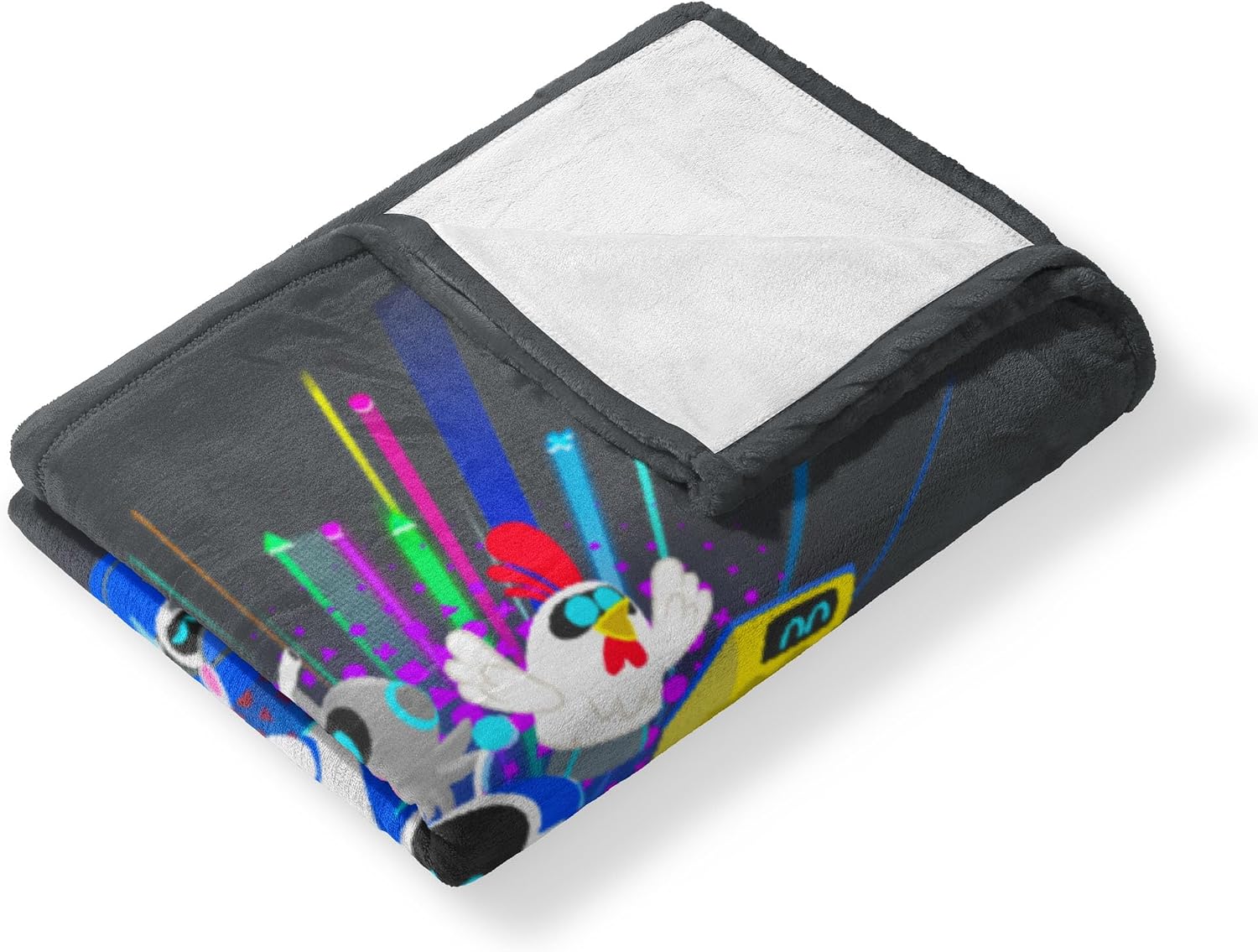 PlayStation Astro Bot Powwer Up Silk Touch Throw Blanket, Cozy Gaming Decor for Boys Girls, Official Licensed Design, Soft Bedding for Couch Bed, 40x50 Inch
