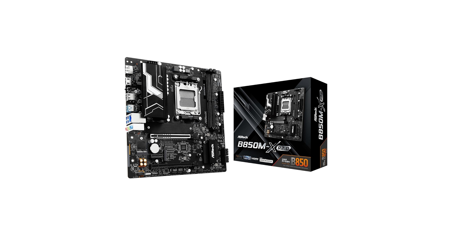 Amazon.com: ASRock B850M-X WiFi R2.0 Micro-ATX AM5