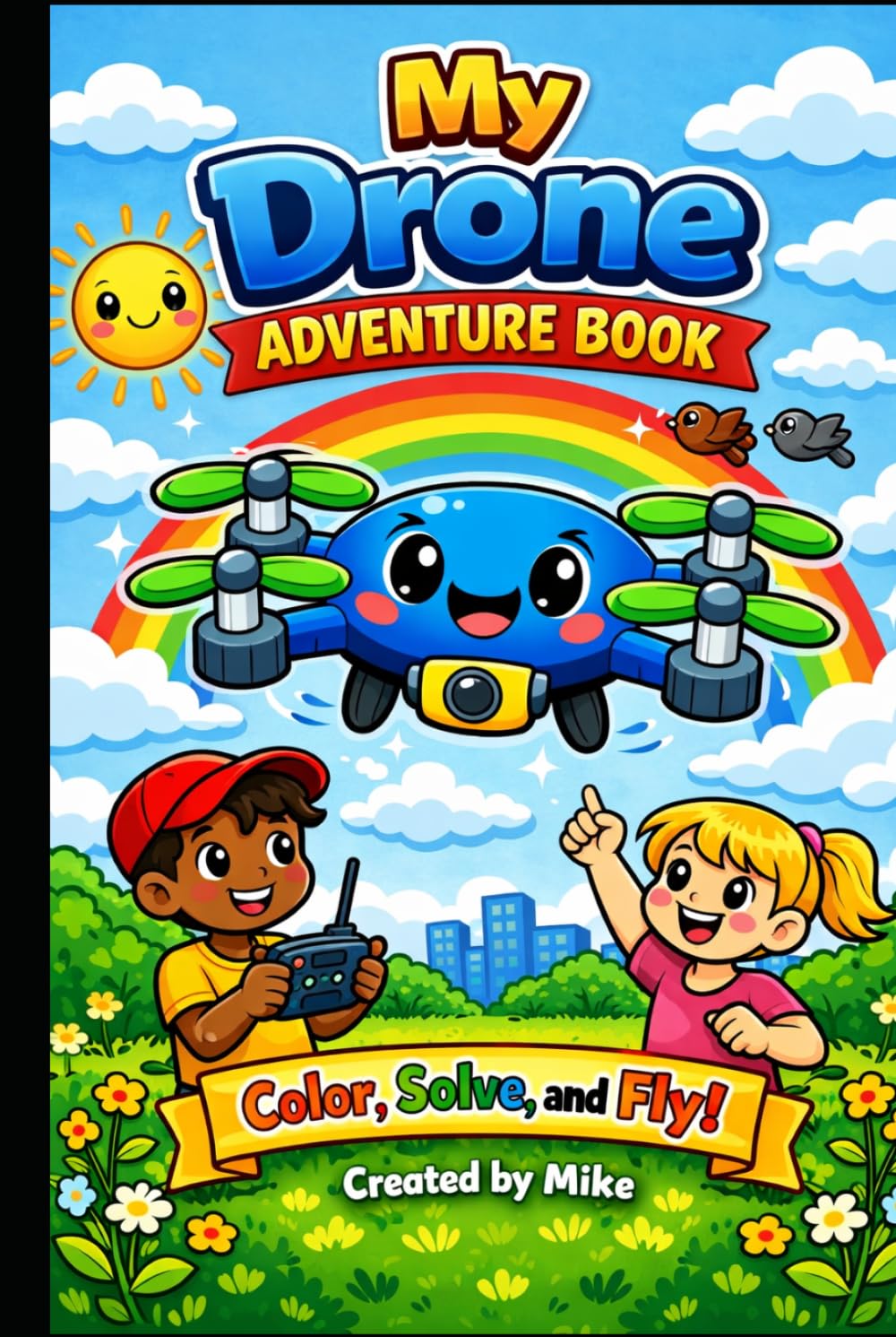 My Drone Adventure Coloring Book Part 2 (Drone Adventure Activity Coloring Books)