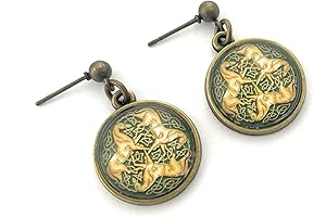 Celtic Horse Earrings: Timeless Equestrian Elegance