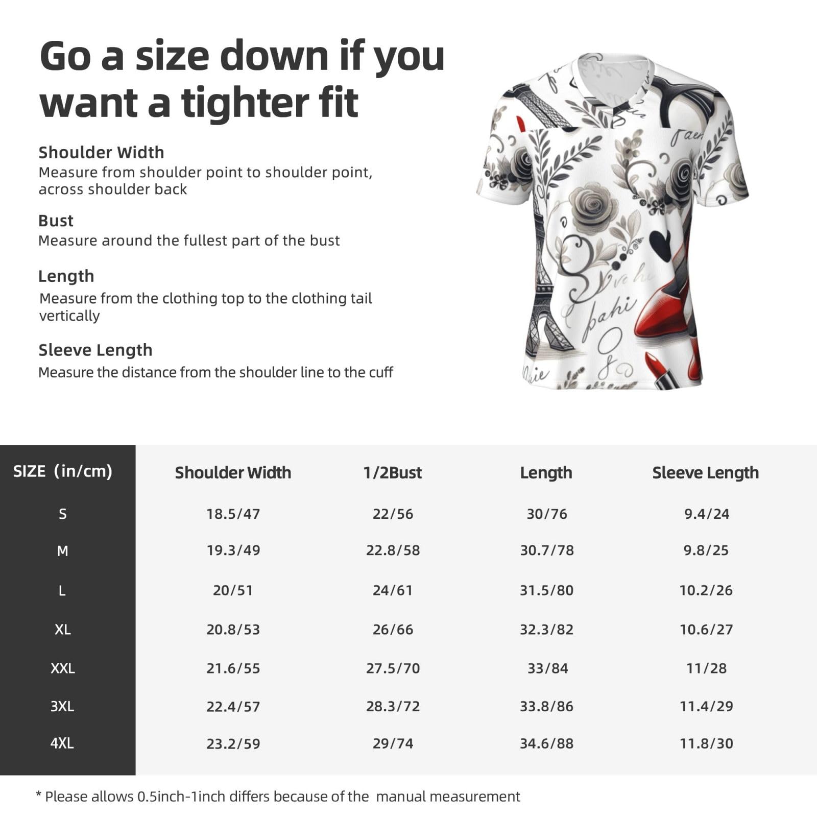 Stylish Athletic Sports Jersey French-High-Heels-Paris Men's Rugby Jersey Xx-Large Black