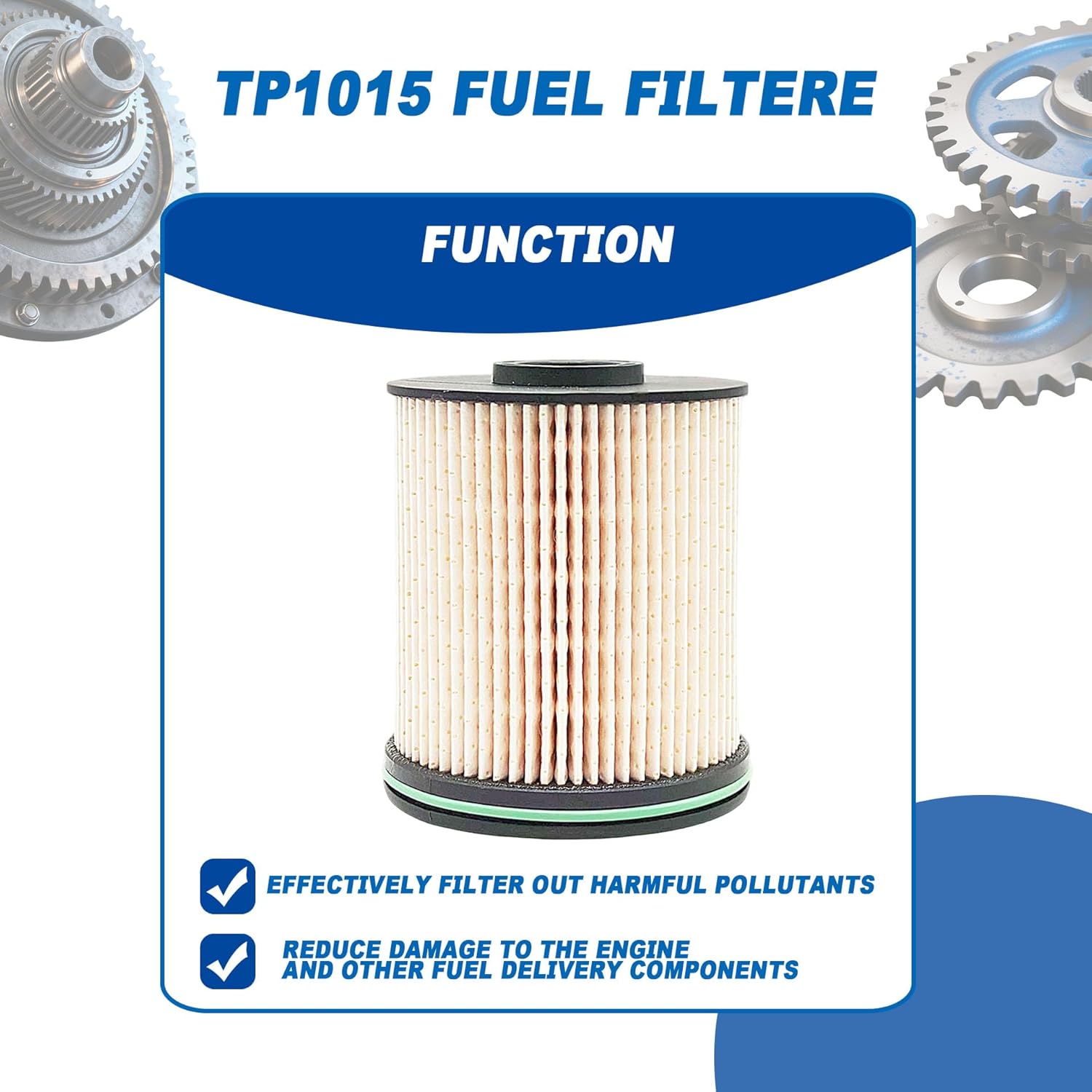 3.0L Duramax Filter Kit for 2020-2023 GMC Sierra/Yukon XL & Chevy Silverado 1500/Suburban/Tahoe - TP1015, PF66, 13508023, A3244C Fuel/Oil/Cabin/Air Filters