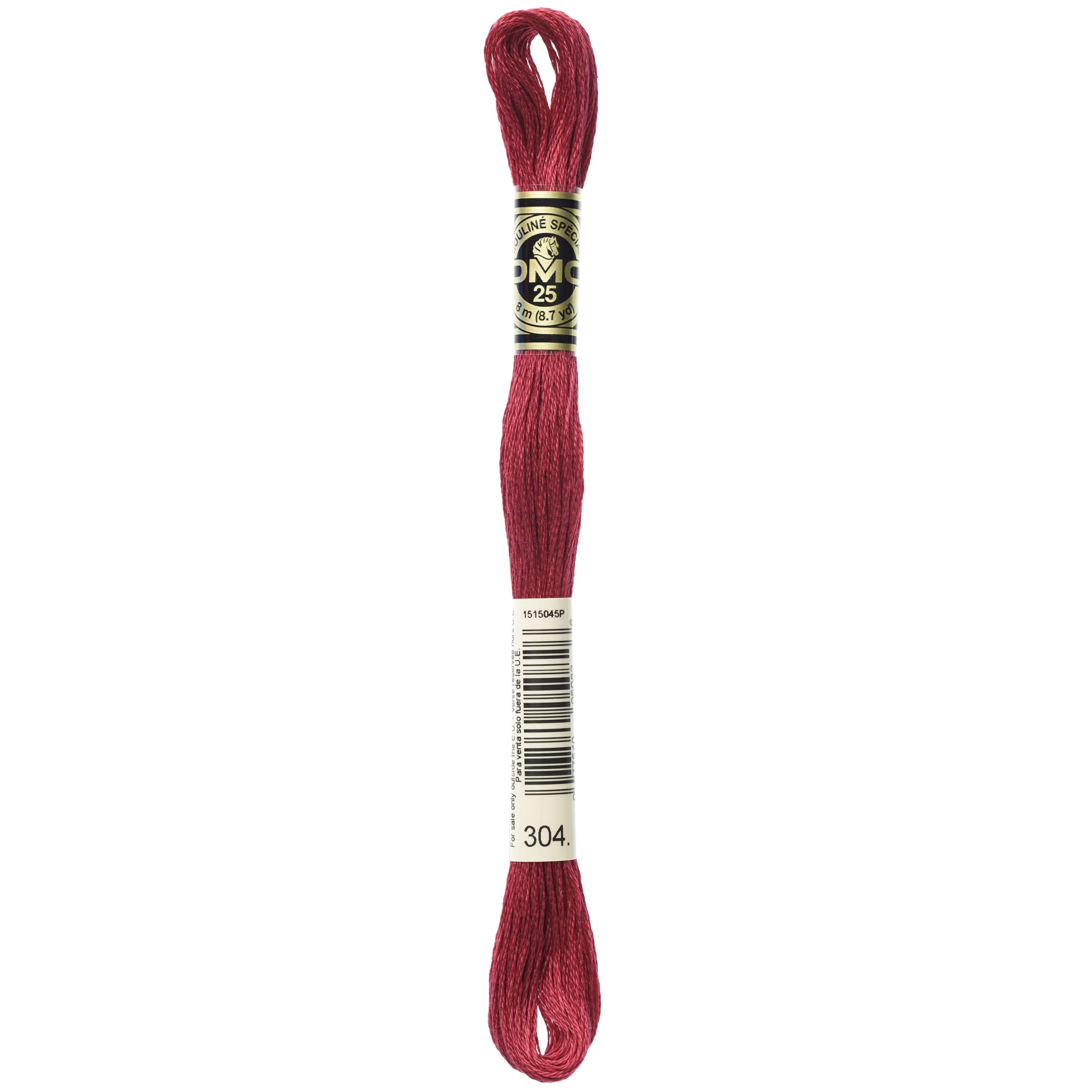 DMC 6-Strand Embroidery Cotton Floss, Medium Christmas Red