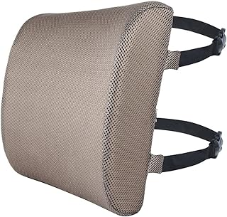 Encosto Lombar Almofada Ortopédica De Cadeira com Alças Ajustáveis - Dr Coluna