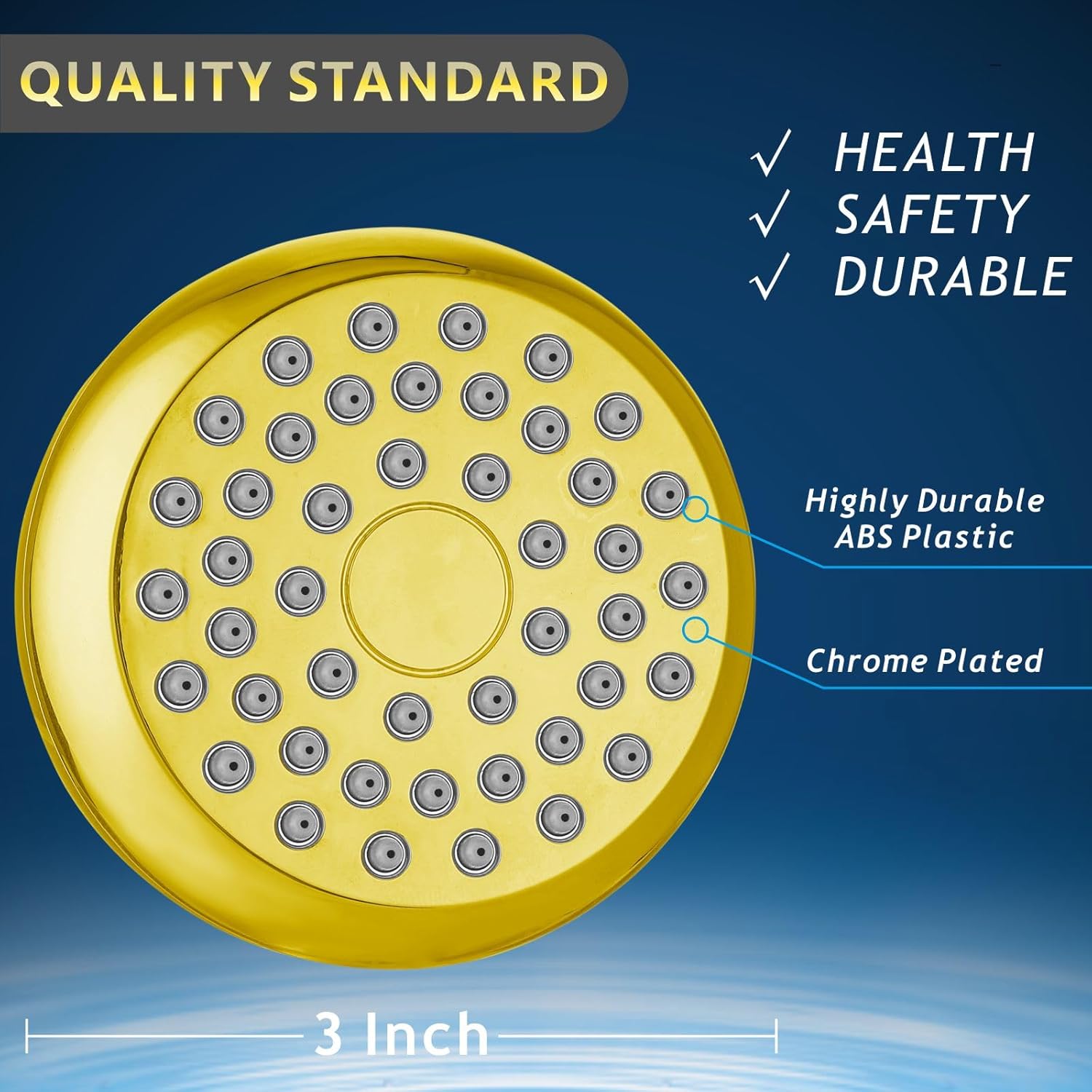 High Prure Shower Head - Powerful Bathroom Prure Boosting Showerhead