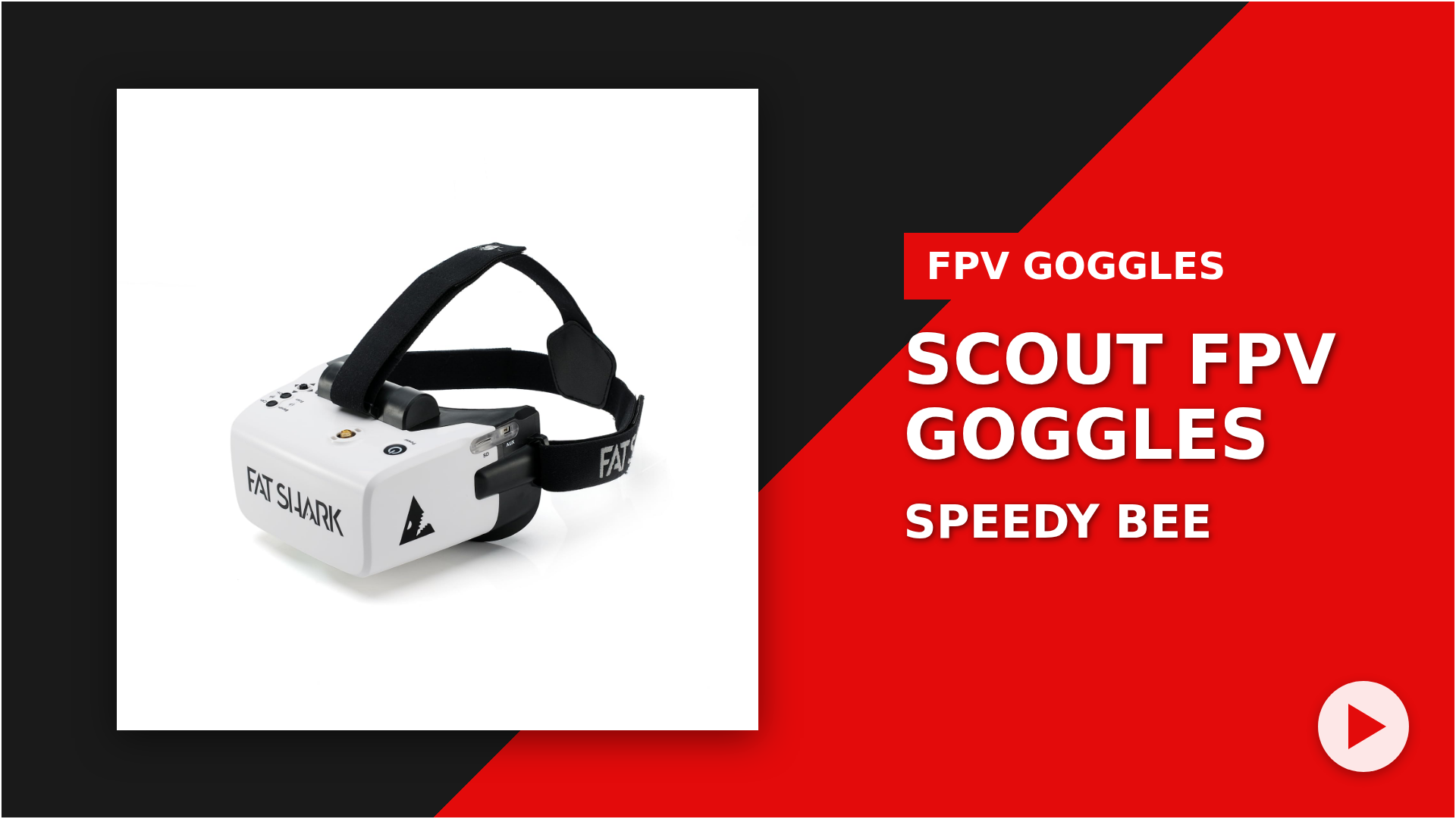 Watch SPEEDY BEE FatShark Scout FPV Goggles on Amazon Live