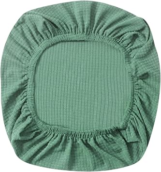 Fenteer Stretch Office Covers Seat Cover Slipcover Desk Seat Cushion Protectors for Computer, Army Green