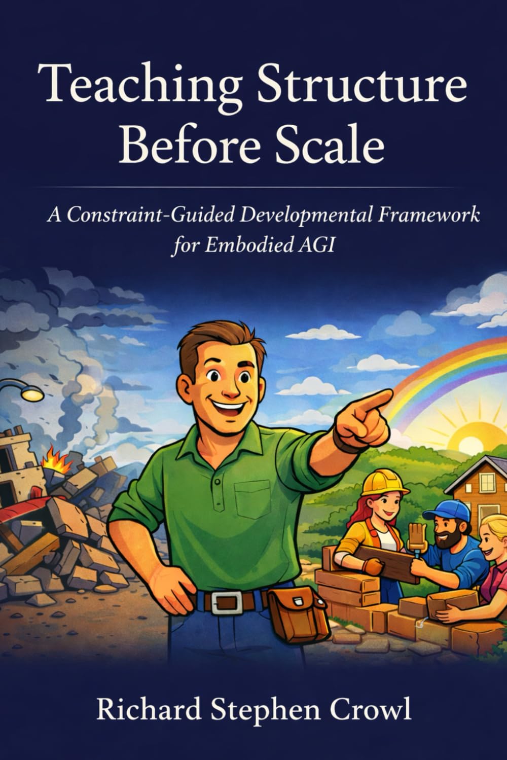 Teaching Structure Before Scale: A Constraint-Guided Developmental Framework for Embodied AGI