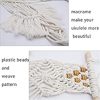 Vista 4 de Soporte de montaje en pared para ukelele para ukelele soprano, kit alternativo