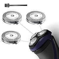 Vista 1 de Rollingfit SH30 - Cabezales de repuesto compatibles con Philips Norelco Electric Shaver Series 1000, 2000, 3000 y S738, fácil de cortar