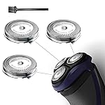 Rollingfit SH30 Replacement Heads Compatible with Philips Norelco Electric Shaver Series 1000, 2000, 3000 and S738, Easy Cut and Replace, 3-pc Pack