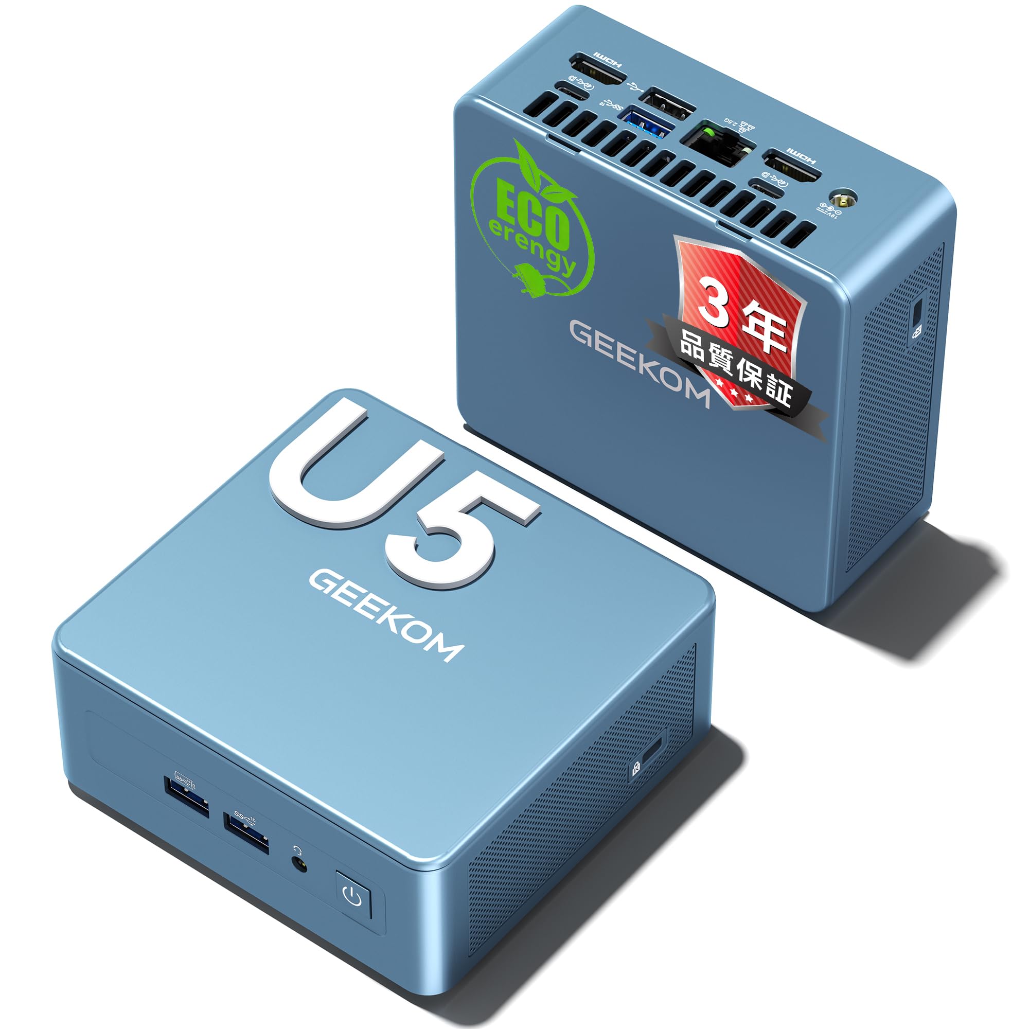 Amazon.co.jp: 【オフィス通信の頂点・法人向け】GEEKOM ミニPC Intel