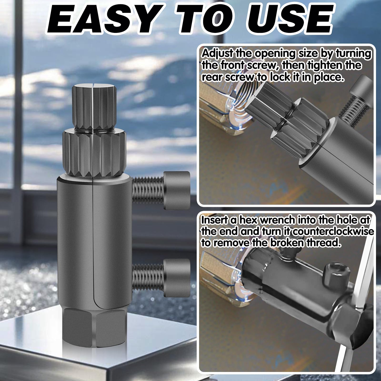 Beschadigde Tapeinduithalerset, 8 Stuks Gebroken Beschadigde Waterleiding Schroef Bolt Remover Tool