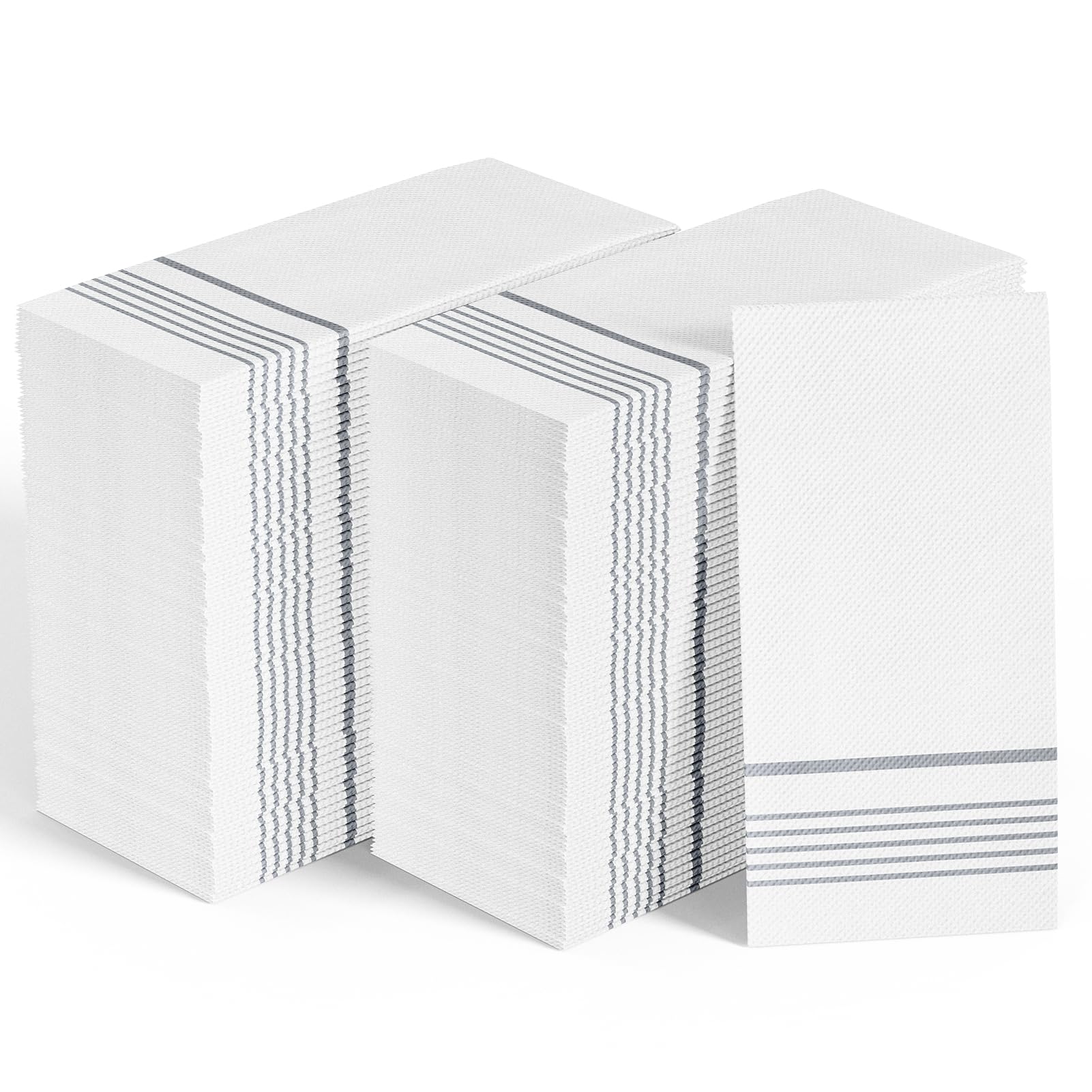 Paquete de 600 servilletas de papel desechables de 2 capas, toallas de invitados de alta calidad, suaves, absorbentes, para cocina, eventos, fiestas o eventos