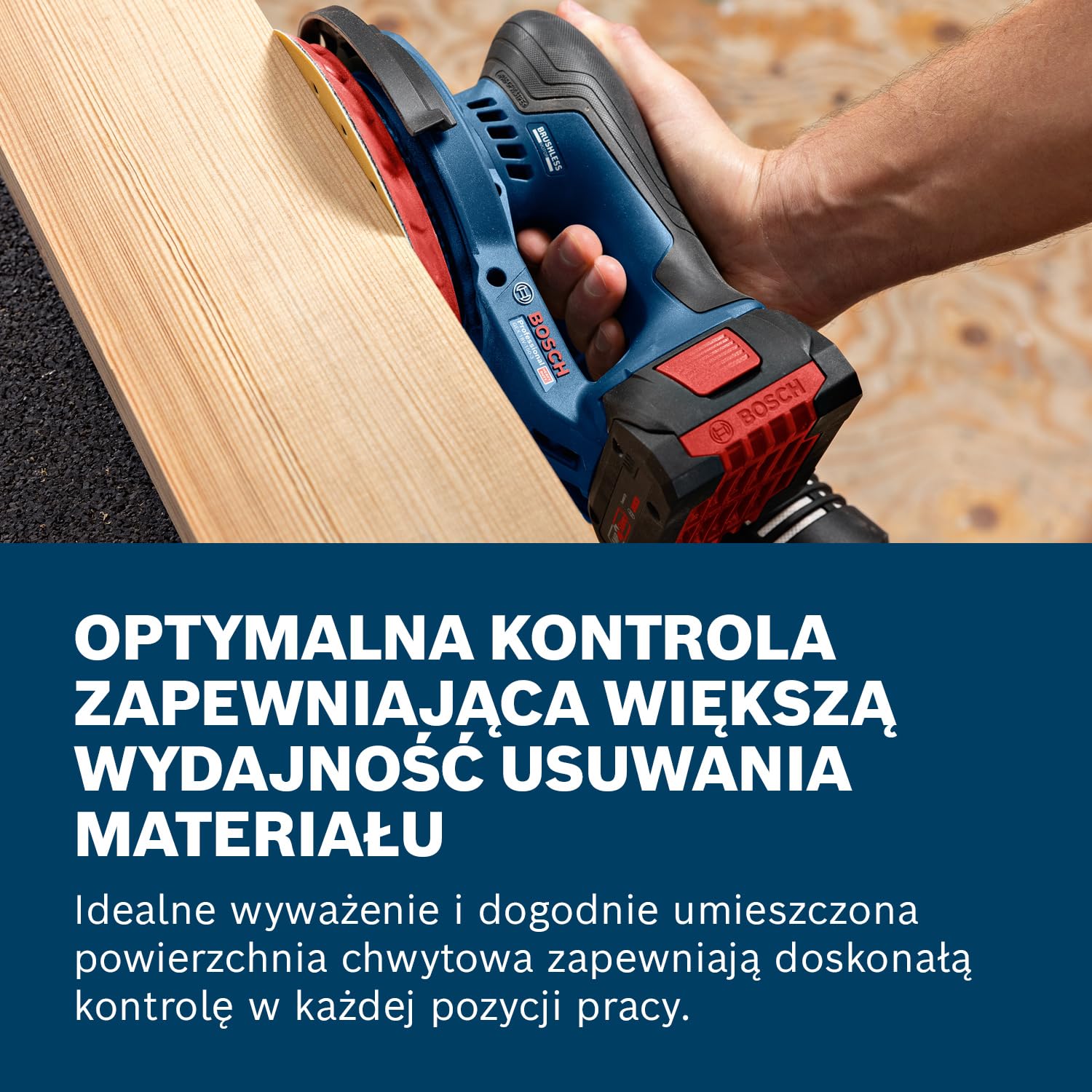 Bosch Professional GEX 18V-150-3 Akülü Eksantrik Zımpara Makinesi