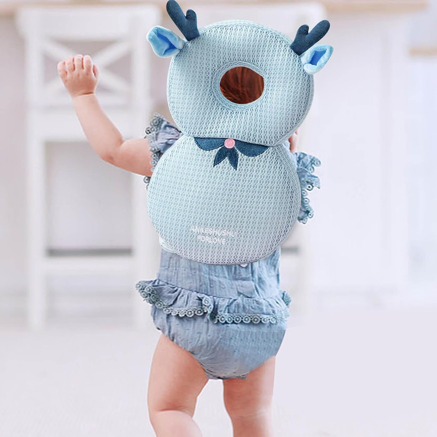 Kids Head Protection | Walker Head Wear Protector with Adjustable Straps | Soft Little Kids Protection Safety Pad for Walking Crawling