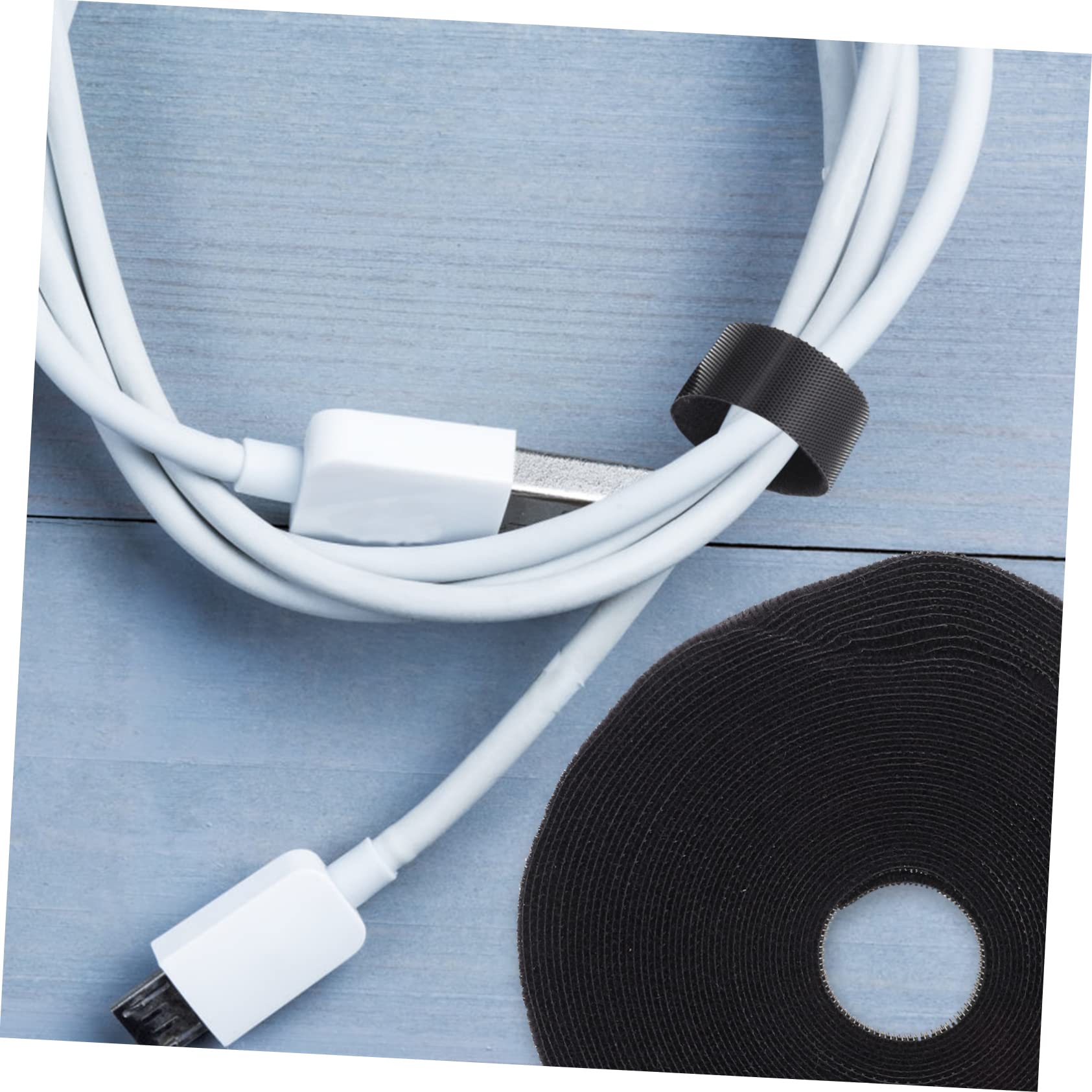 NUOBESTY 3 Rollen Wiederverwendbares Befestigungsband Aus Nylon Doppelseitiges Klebeband Befestigungsband Kabelbinder Stk Klebriger Stock Mischung Aus Nylon Und Polyester