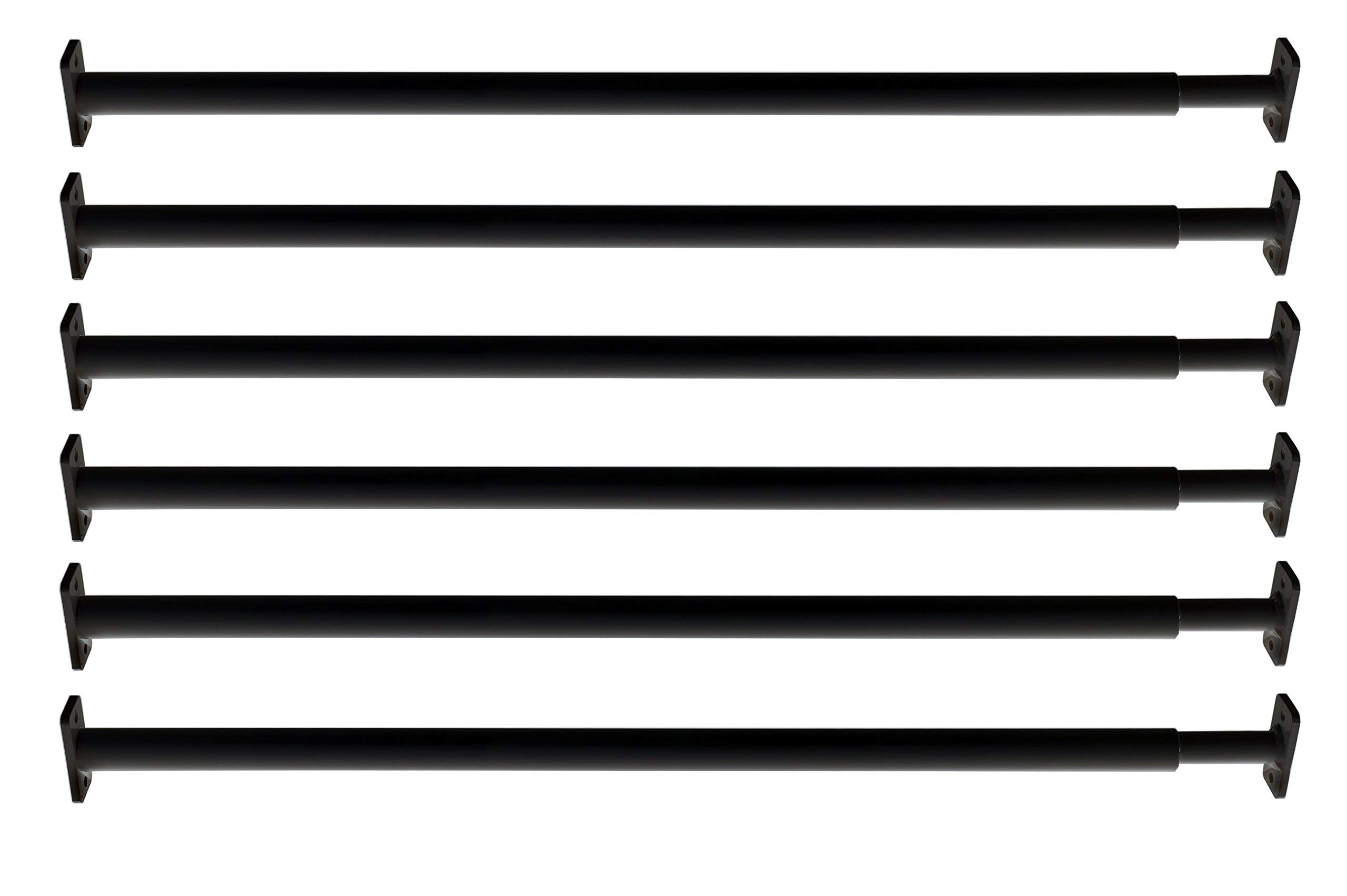 Avonstar Classics Range Window Security Bars (Round Black)