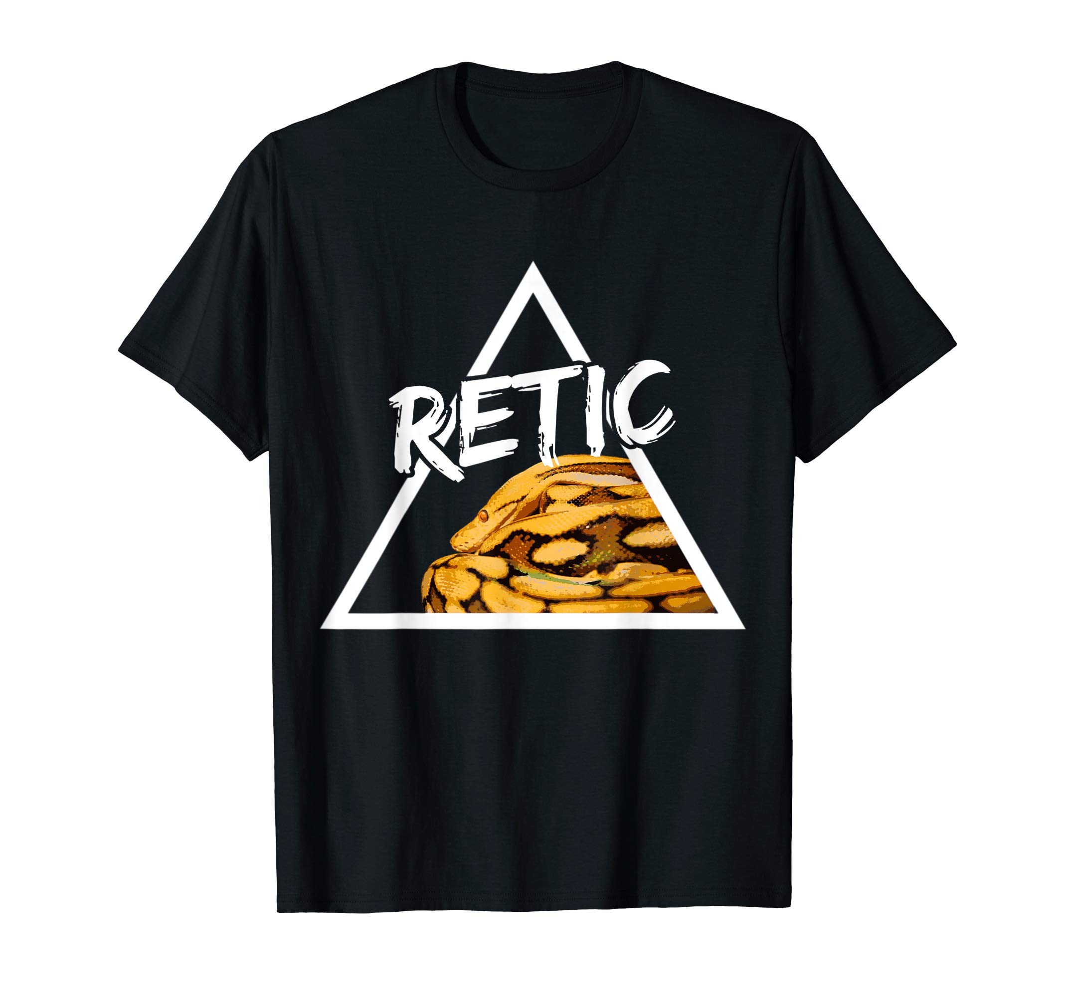 Retic Reticulated Python Snake Keeper Reptile T Shirt T-Shirt
