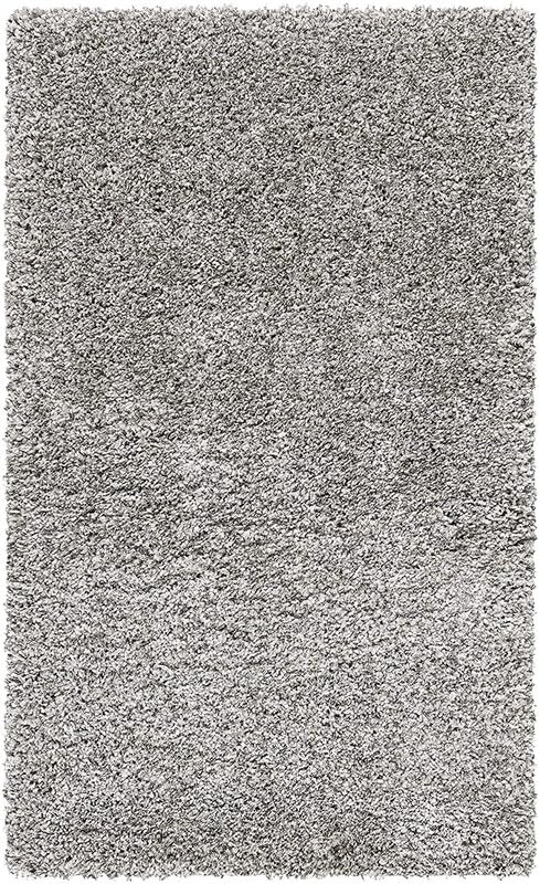 Image of SAGON Anti-Skid Shaggy Carpet Rug for Home | Ultra-Soft Plush Floor Mat for Living Room & Bedroom | Non-Slip, High-Density, Cozy Luxury Decor| 6 x 9 Feet Silver