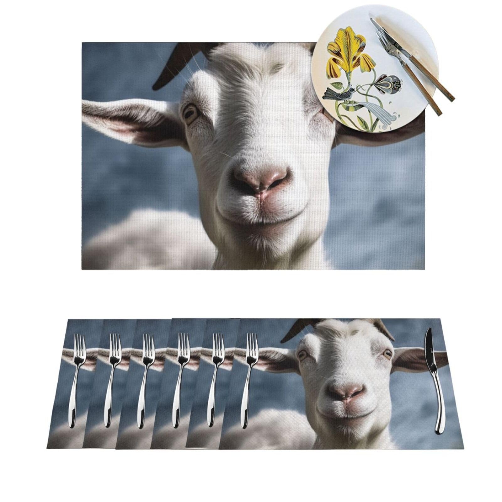 Sets de table en PVC lavables pour éliminer les taches de cuisine facilement