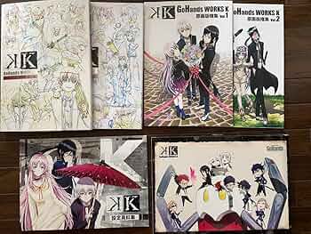 アニメK 原画集 設定資料集 切り抜き ポスター クリアファイル① 71Kll989qpL._AC_UF350,