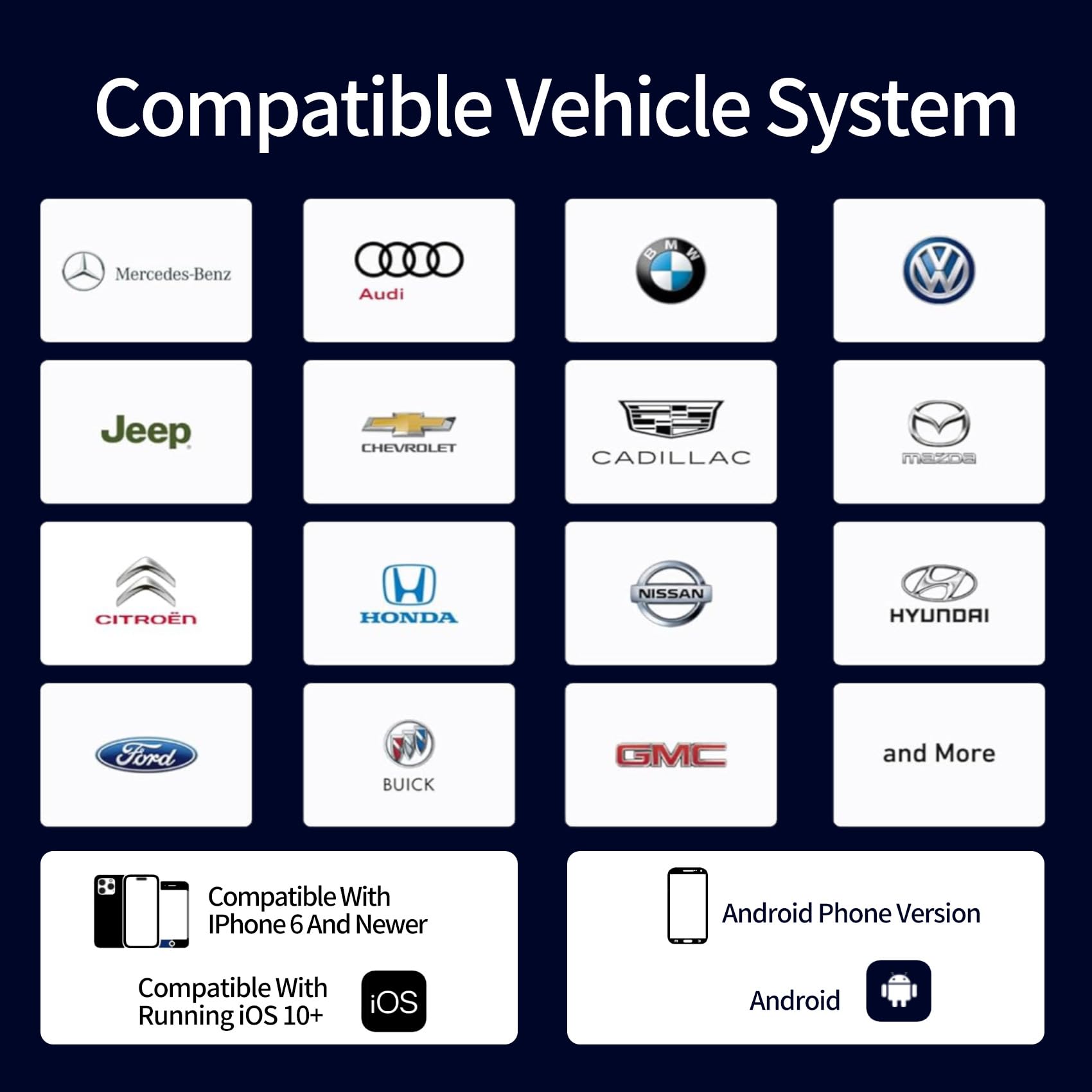 Bezprzewodowy adapter Carplay, 2 w 1, Android Auto Wireless Adapter 2025 AI Box Carplay z wejściem HDMI, obsługa karty SIM YouTube, TikTok, TF, mini pudełko do gry CarPlay, Android Auto