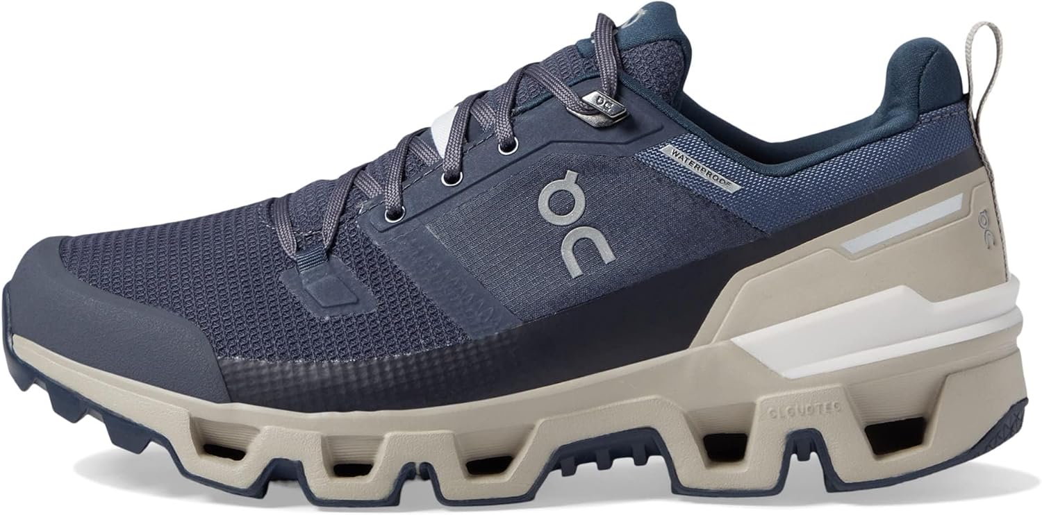 On Cloudwander Waterproof Navy/Desert 7.5 M