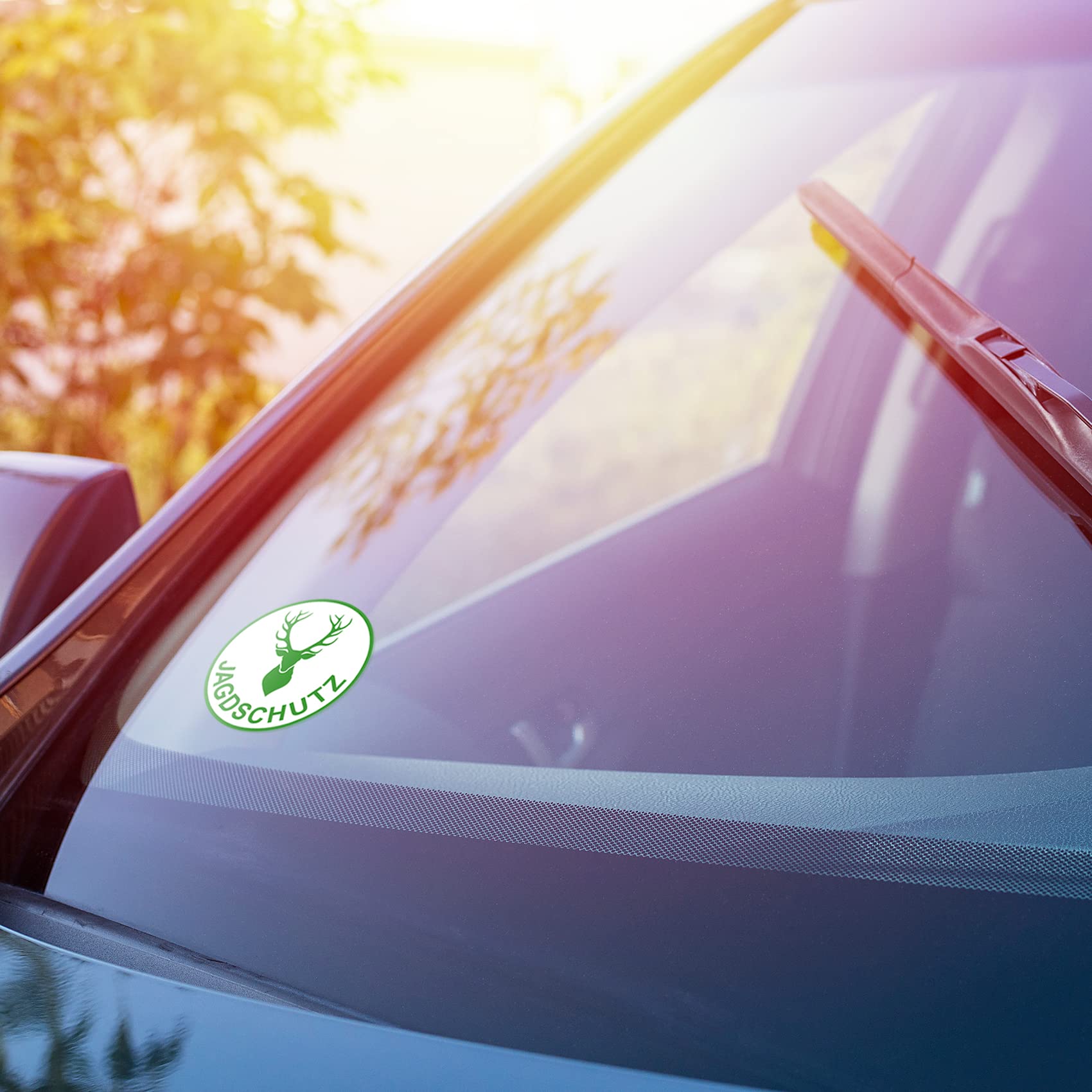 1A Style Sticker JagdSchutz GEHWEIH Aufkleber Forst Zubehör Jäger Set
