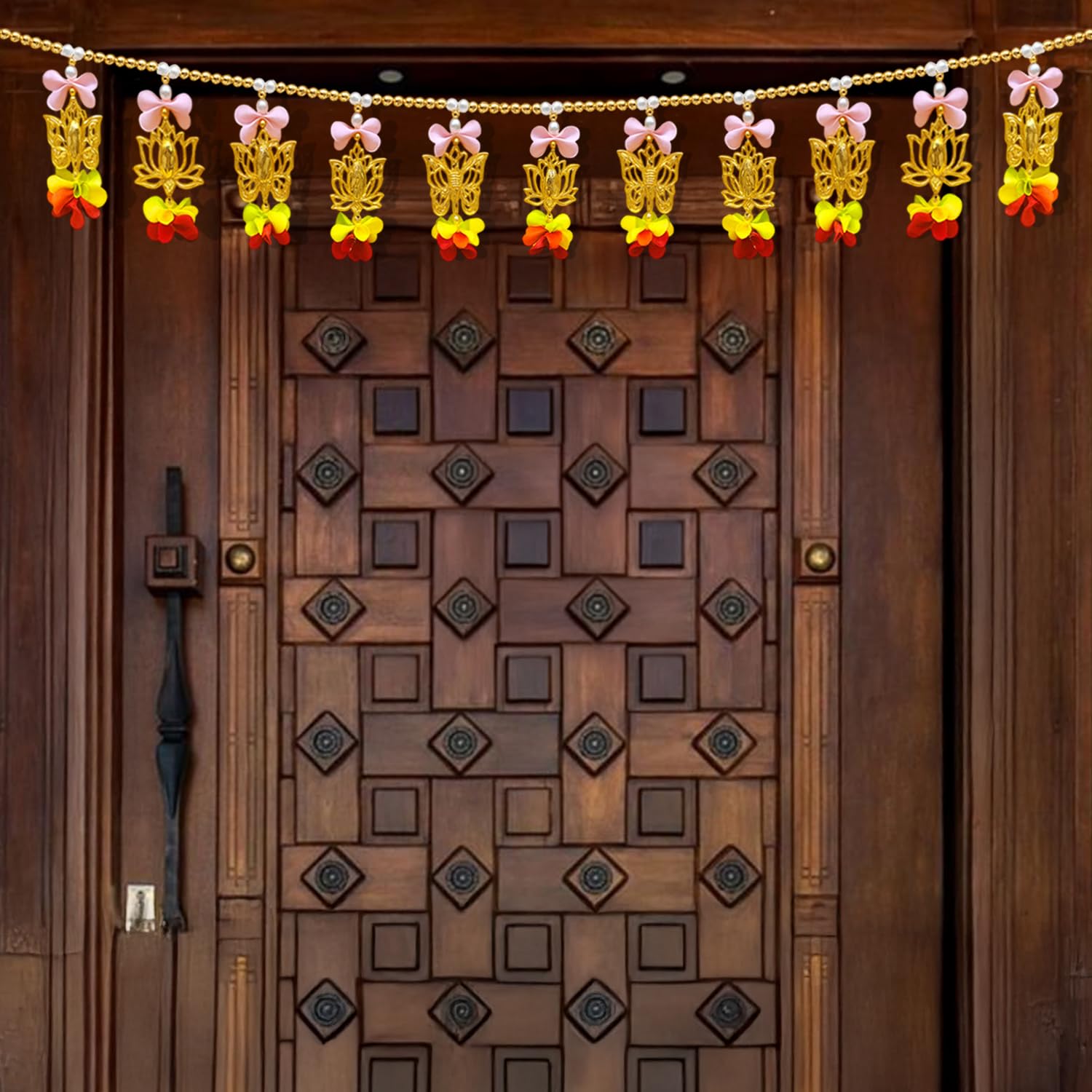 Mango Leaf Toran - Diwali & Navratri Door Decor -10