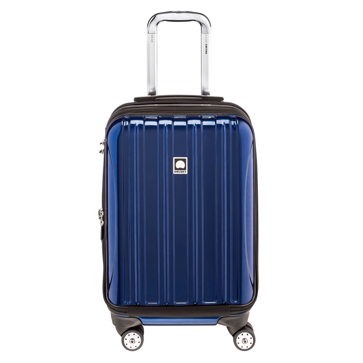 DELSEY Paris Helium Aero Hardside Expandable Luggage with Spinner Wheels, Blue Cobalt, 3-Piece Set (19/25/29)