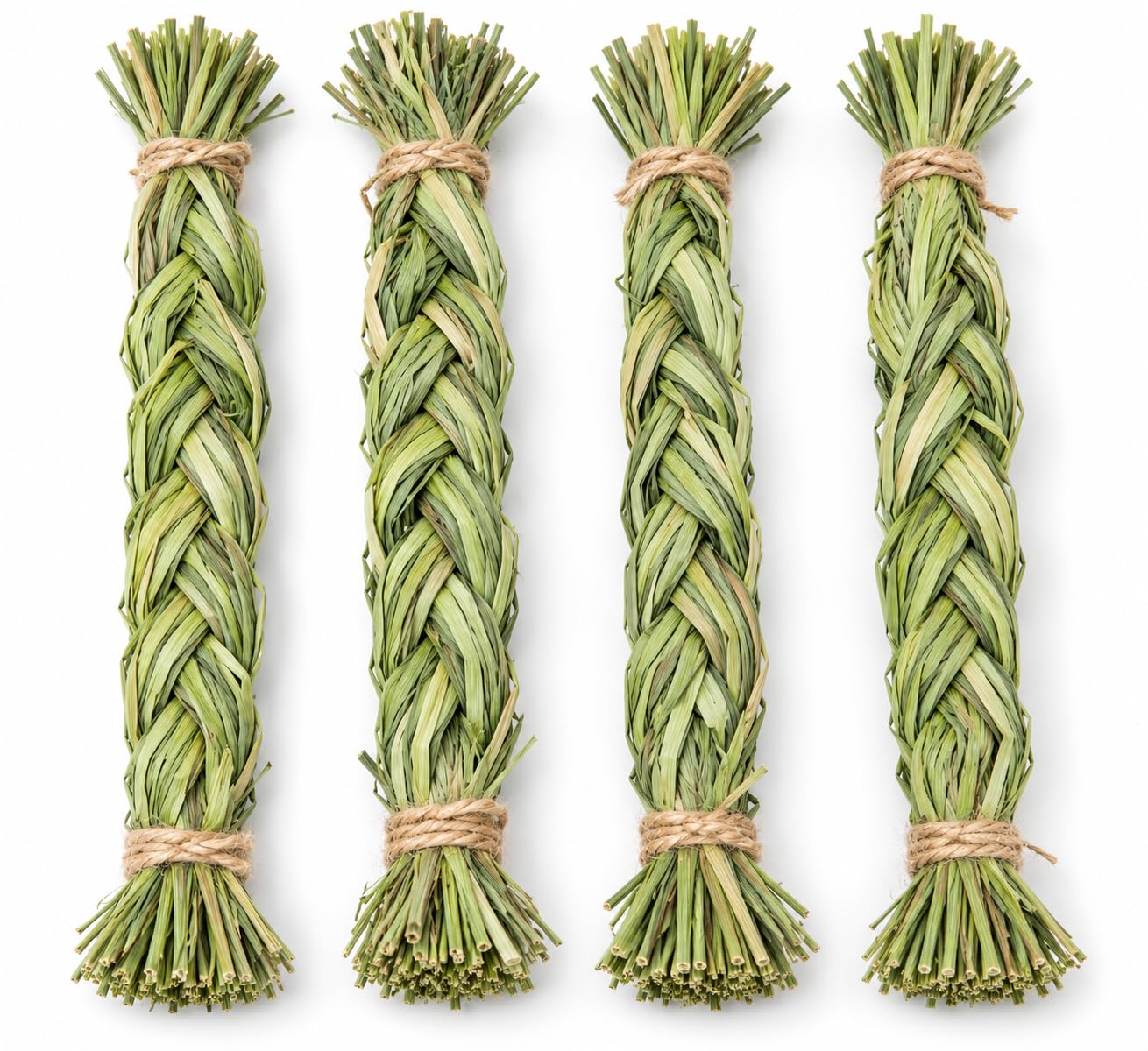 My Eden Bermuda Grass Braided Toy Set of 4 for Small Pets | For Rabbits & Guinea Pigs, Hamster Toy, Natural Grass Material, Chew Toy, Set of 4-image-31
