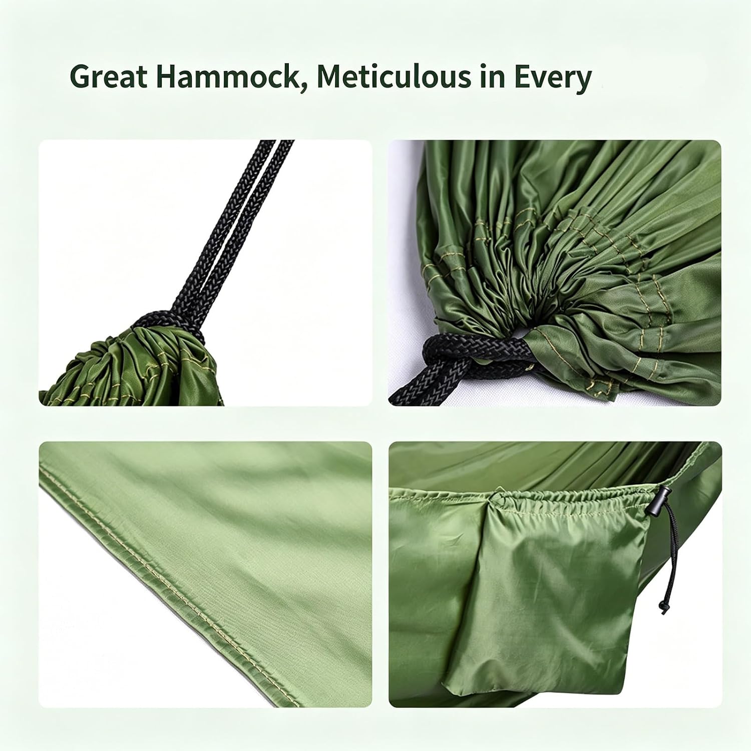 Simple Portables Hammock Breathable Foldable Hanging Bed Cooling with Storage Bag Outdoor Camping Swing Backyard Simple Portables Hammock