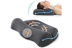 ProEase Pillow: Contour Memory Foam Haven for Pain-Free Sleep