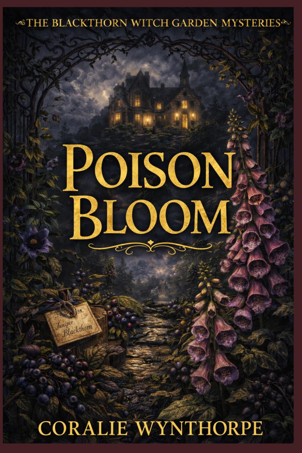 Poison Bloom: A Witchy Cozy Mystery of Poison Gardens, Family Secrets, and Small-Town Murder (The Blackthorn Witch Garden Mysteries)