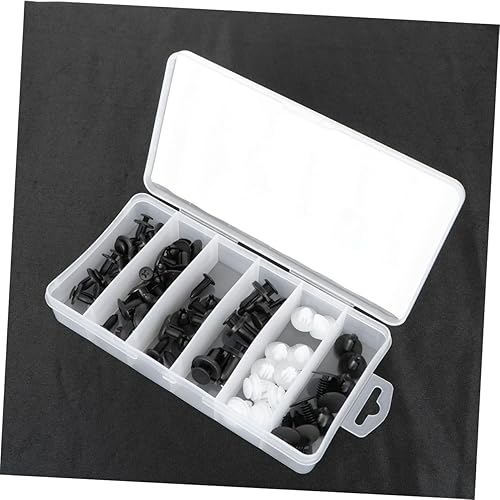 Miniatura 5 de Juego de 50 unidades de aletas de barro para parachoques de puerta para coche, aletas de barro universales, tachuelas para el pulgar, retenedor de