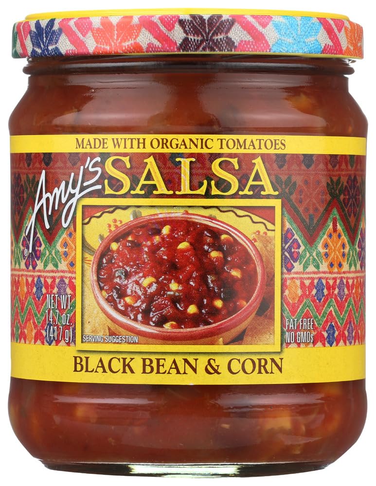 Amy's Kitchen Black Bean & Corn Salsa 18x 14.7 Oz